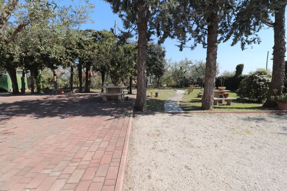 Villa singola con giardino e vista mare a Grottammare 23